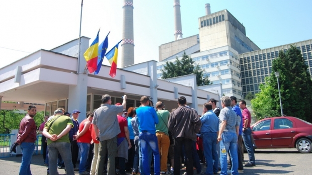 Protest la Termocentrala Mintia! Oamenii solicită prezența premierului Dăncilă la fața locului