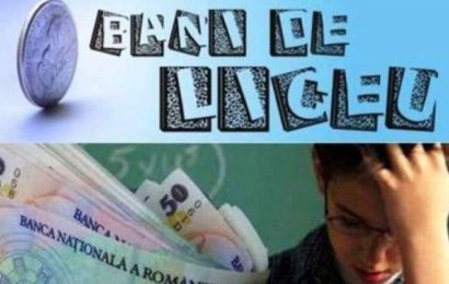 Se așteaptă cererile pentru programul ”Bani de liceu”