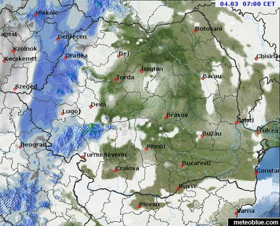 Ploi și vijelii în țară!