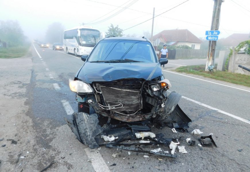Accident rutier soldat cu victime in Gorj