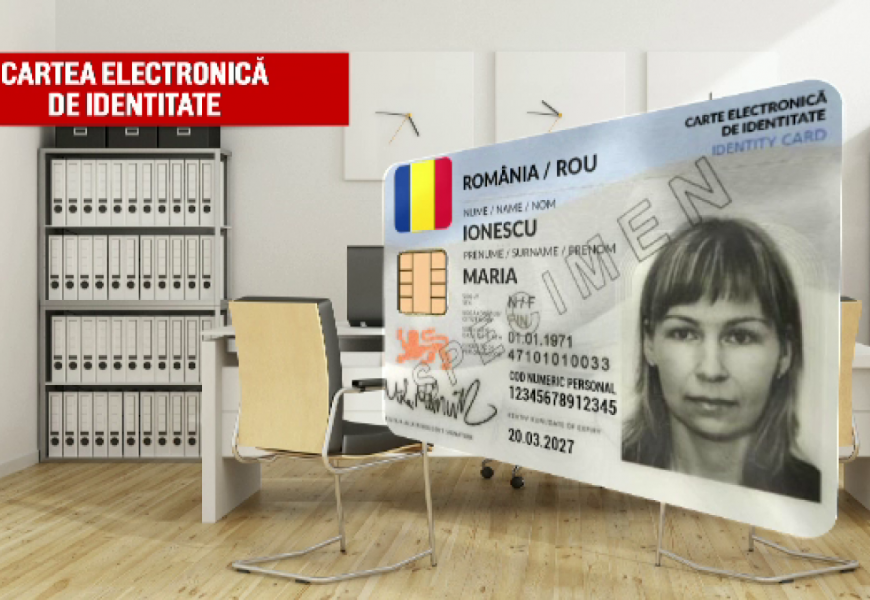 Buletinul electronic cu cip, opțional de astăzi