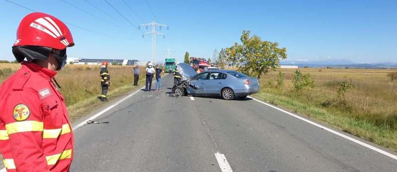 Accident rutier soldat cu o victimă