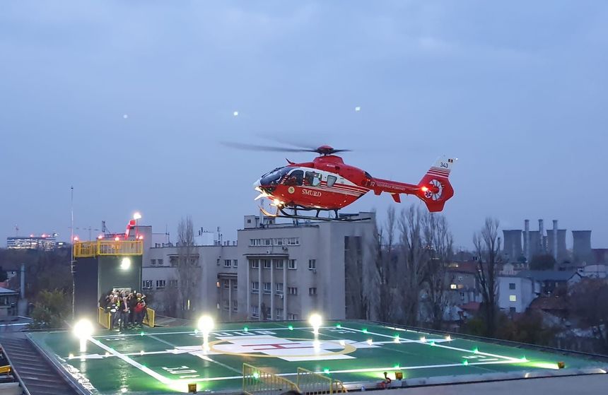 Heliport pe spitalul 700