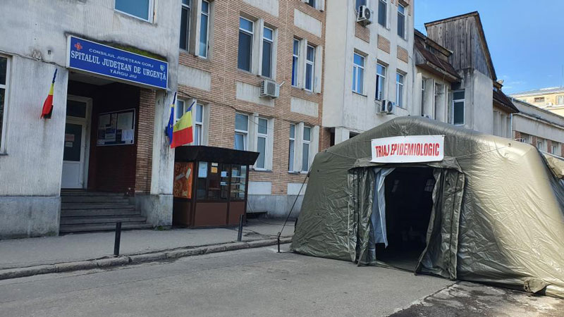 Care este situația pacienților COVID de la SJU Târgu Jiu