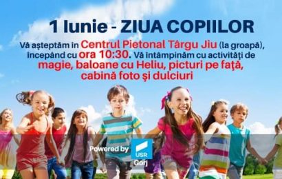 USR invită copiii în centrul din Târgu Jiu