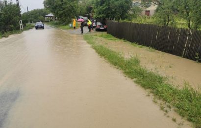 Inundații în Gorj