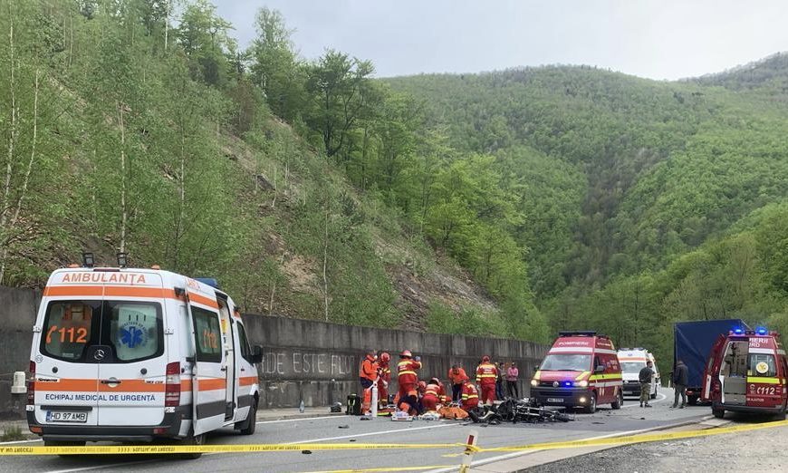 Tânăr rănit într-un accident pe Defileul Jiului!
