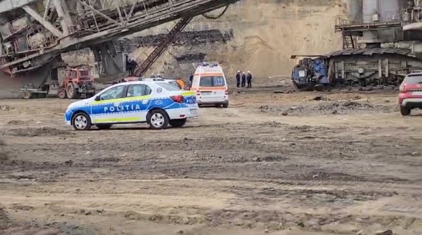 Accident de muncă la Cariera Pinoasa! Bărbat transportat la spital!