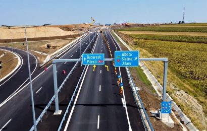 Circulație deschisă pe încă un tronson al drumului expres Craiova-Pitești!