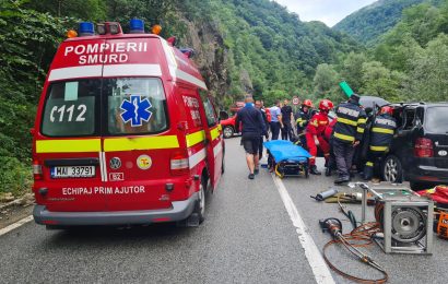 Accident cu victime pe Defileul Jiului!