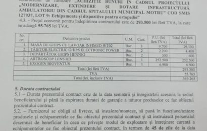 “Continuăm investițiile în sănătate!”