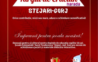 Moș Crăciun pentru o zi la Stejari!