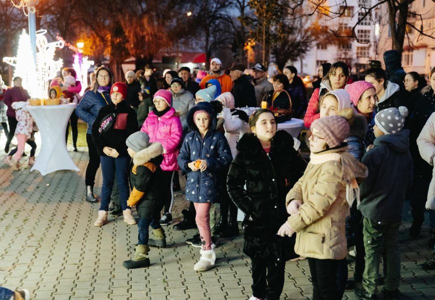 Au împodobit bradul în Debarcader!
