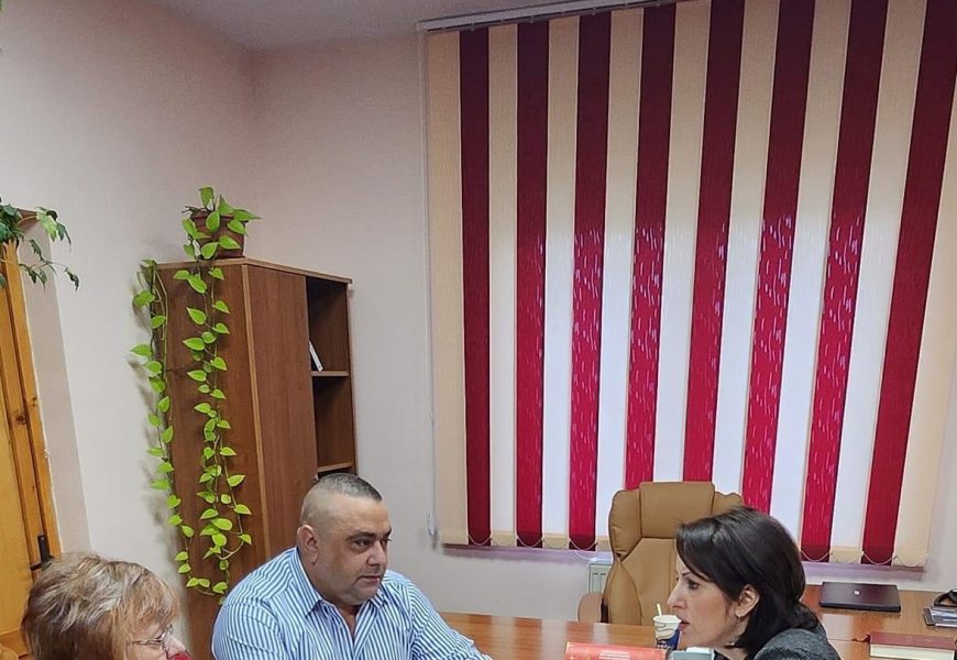 Anca Bordușanu, întâlnire cu primarul din Bălești! 