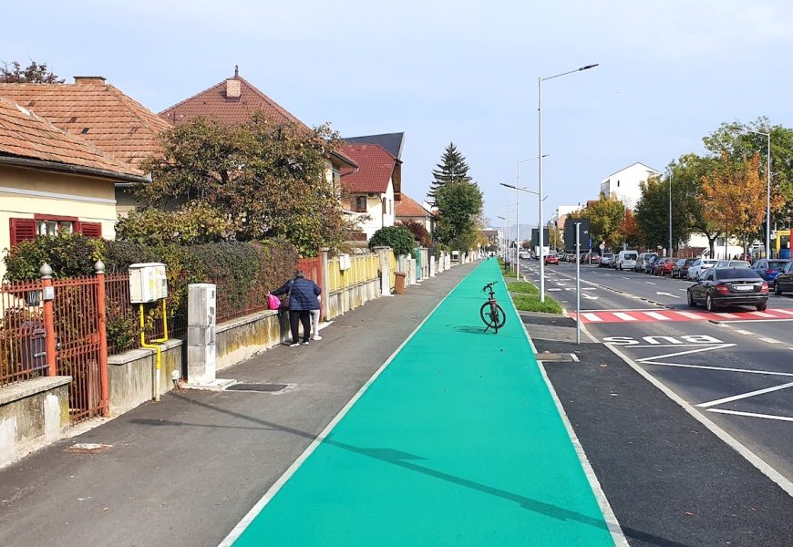 Piste de biciclete realizate la Drăgutești! Piste de biciclete realizate la Drăgutești!