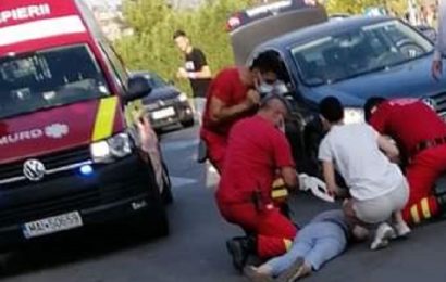 Femeie lovită de mașină! 