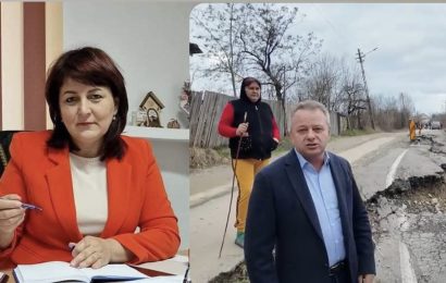 Scandal pe un drum din Bumbești Pițic! Ce spune primarul 