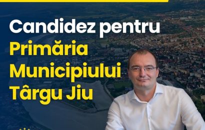 Iulian Popescu, candidatul PNL la Primăria Târgu Jiu!