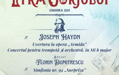 Lyra Gorjului, concert inedit la UCB Târgu Jiu! 