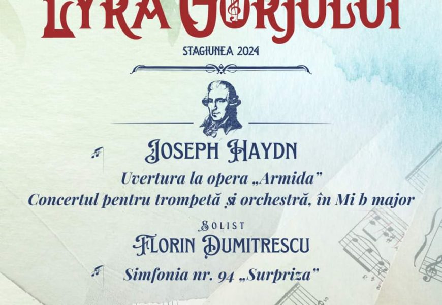 Lyra Gorjului, concert inedit la UCB Târgu Jiu! 