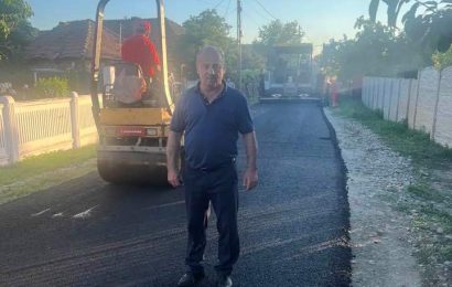 Infrastructura rutieră, prioritară pentru primarul din Turburea!