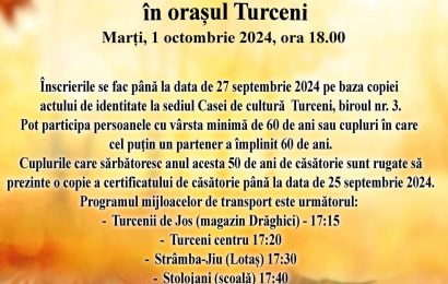 Ziua Persoanelor Vârstince, sărbătorită la Turceni!