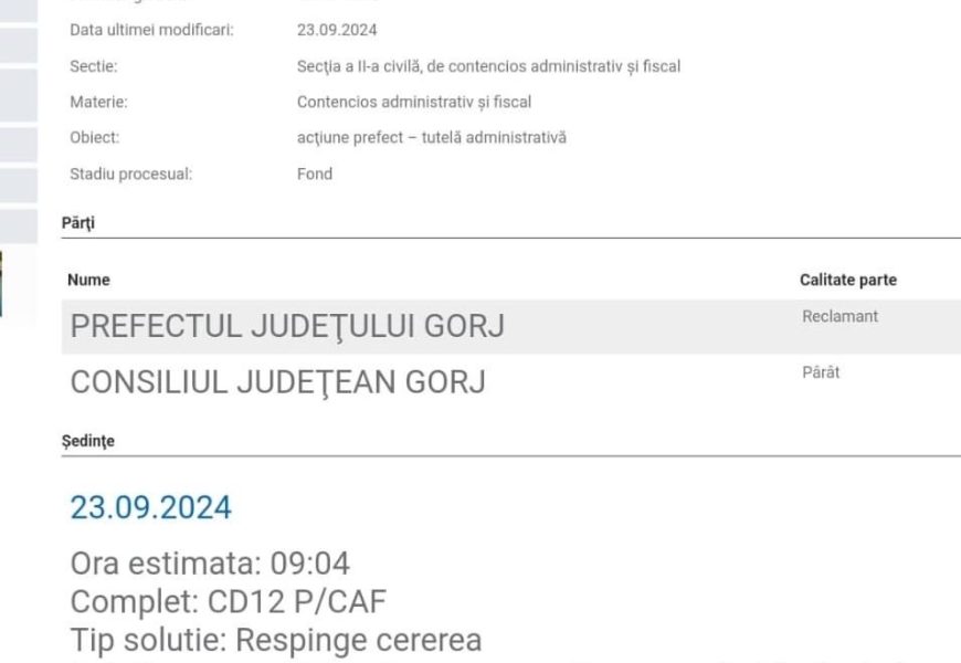 A câștigat procesul cu Iulian Popescu! A câștigat procesul cu Iulian Popescu!