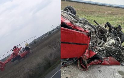 Grav accident rutier la Țânțăreni