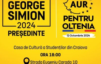 Invitația AUR pentru olteni