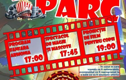 Dacă e joi, e film în parc la Târgu Jiu 