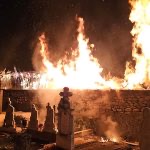 Incendiu puternic la Runcu 