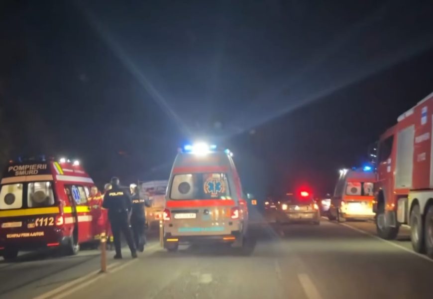 Grav accident în Scoarța 