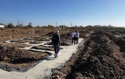 Au fost finalizate fundațiile pentru 30 de blocuri construite de municipalitate Au fost finalizate fundațiile pentru 30 de blocuri construite de municipalitate