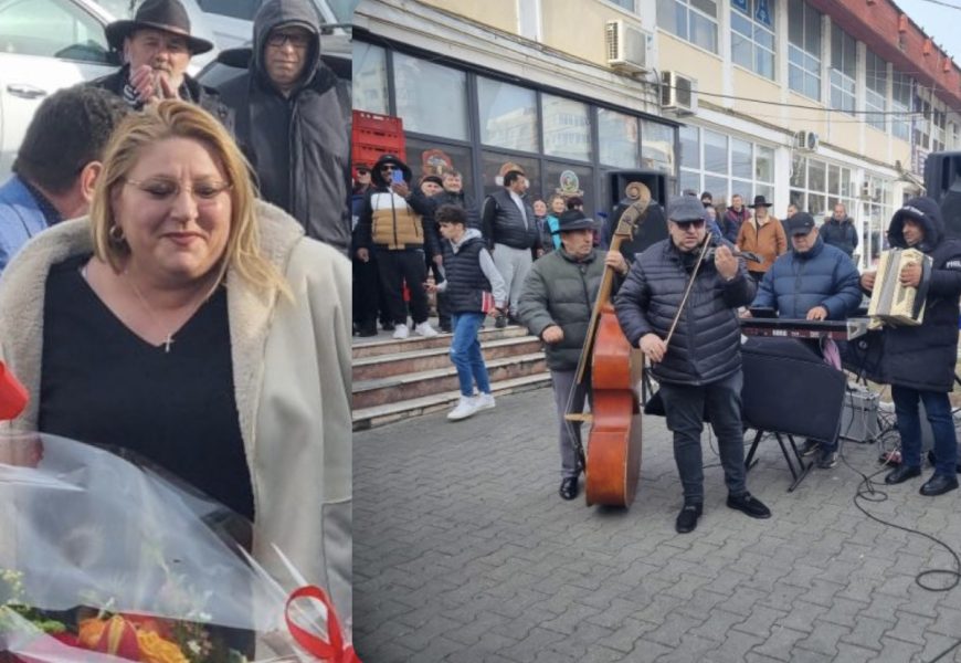 Șoșoacă a ajuns la Târgu Jiu Șoșoacă a ajuns la Târgu Jiu