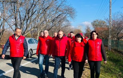 În campanie la Bumbești Pițic 