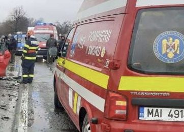 Accident cu victime la Scoarța 