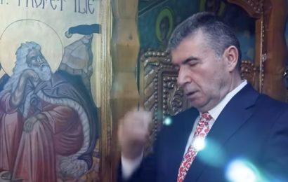 Generalul Sîrbu, prezent la sfințirea Bisericii “Sfântul Ilie” din Bumbești-Jiu