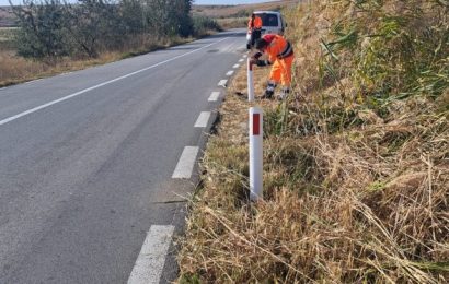 Se modernizează mai multe drumuri județene