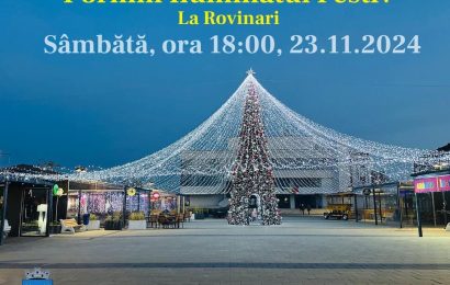 Când va fi aprins iluminatul festiv la Rovinari