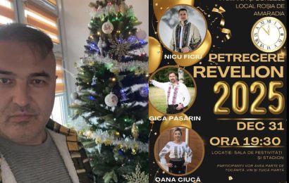 Muzică și voie bună de Revelion, la Roșia de Amaradia 