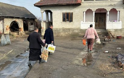 Mai multe familii nevoiașe ajutate de reprezentanții IȘJ Gorj