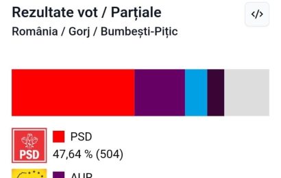 Mulțumiri transmise de primărița din Bumbești Pițic