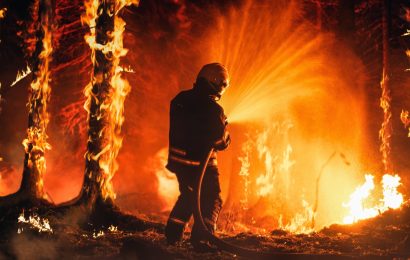 Incendiu puternic în Târgu Jiu 