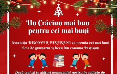 Copiii din Peștișani vor fi premiați de autorități 