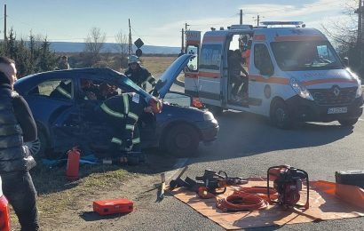 Grav accident rutier la Câmpu Mare