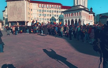 Protest de amploare în Târgu Jiu! Declarațiile AUR Gorj