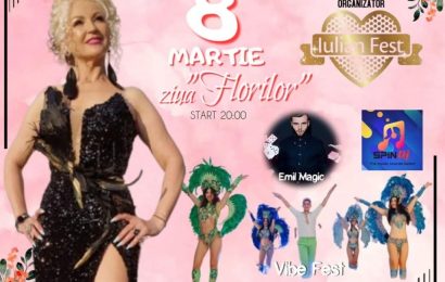 Artistă îndrăgită, prezentă pe 8 Martie, la Târgu Jiu 