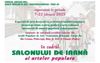 Cultura și arta promovate în Gorj