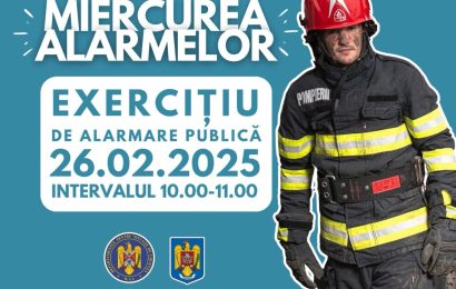 Urmează miercurea alarmelor și în Gorj 