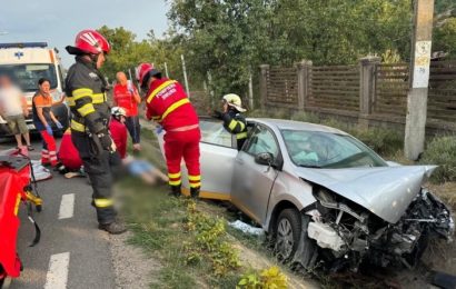 Accident rutier cu victime la Bălești 